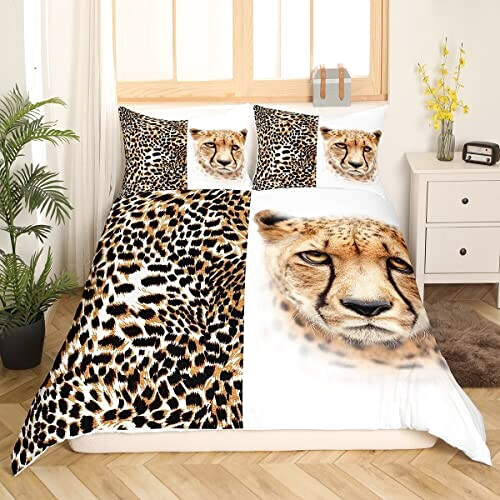 Housse de couette Léopard multicolore 140x200 cm 200x200 cm 220x240 cm 240x260 cm variant 1 