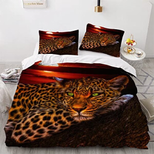 Housse de couette Léopard couleur 240x260 cm