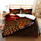 Housse de couette Léopard couleur 240x260 cm - miniature variant 1