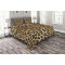 Housse de couette Léopard brun clair noir 220x220 cm - miniature
