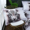 Housse de couette Léopard blanc 220x240 cm - miniature variant 4