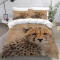 Housse de couette Léopard couleur 200x200 cm - miniature