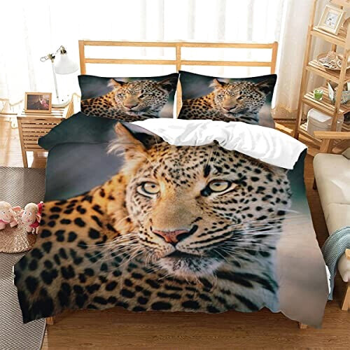 Housse de couette Léopard couleur 200x200 cm variant 0 