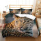 Housse de couette Léopard couleur 200x200 cm - miniature variant 1