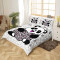 Housse de couette Léopard joli panda 160x200 cm - miniature variant 1