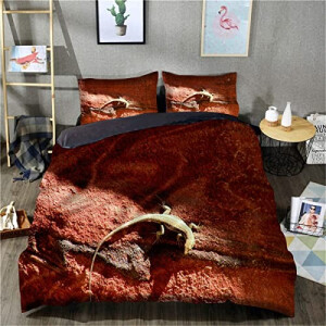 Housse de couette Lézard hui 135x200 cm 200x200 cm 220x240 cm