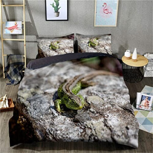 Housse de couette Lézard hui 135x200 cm 200x200 cm 220x240 cm