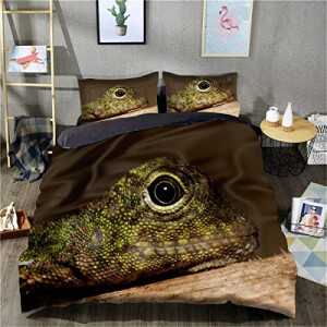 Housse de couette Lézard hui 135x200 cm 200x200 cm 220x240 cm