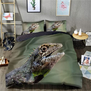 Housse de couette Lézard hui 135x200 cm 200x200 cm 220x240 cm