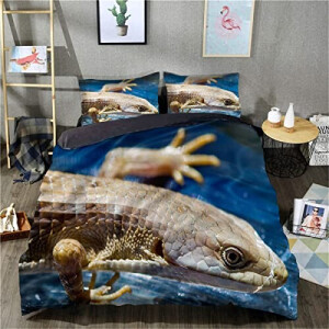 Housse de couette Lézard hui 135x200 cm 200x200 cm 220x240 cm