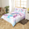 Housse de couette Licorne multicolore a 140x200 cm 200x200 cm 220x240 cm 240x260 cm - miniature variant 1