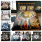 Housse de couette Loup blanc 140x200 cm 160x200 cm 200x200 cm 220x240 cm - miniature variant 1