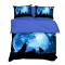 Housse de couette Loup bleu 140x200 cm - miniature variant 4