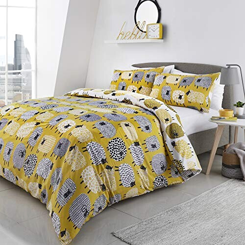 Housse de couette Mouton ocre