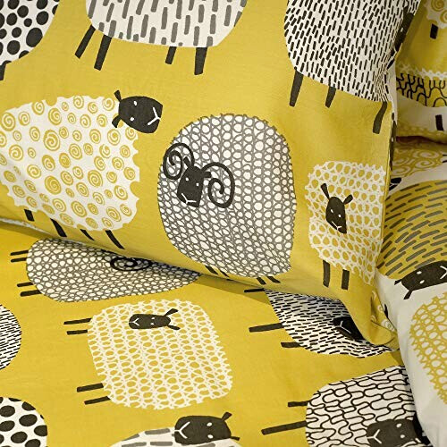 Housse de couette Mouton ocre variant 3 