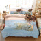 Housse de couette Ours animaux polaire 240x260 cm - miniature