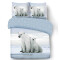 Housse de couette Ours bleu 200x200 cm - miniature