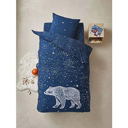 Housse de couette Ours bleu