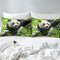 Housse de couette Panda multicolore 140x200 cm - miniature variant 1