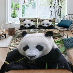 Housse de couette Panda couleur 220x240 cm