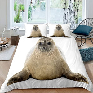 Housse de couette Phoque tt- 200x200 cm