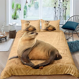 Housse de couette Phoque a- 240x260 cm