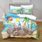 Housse de couette Phoque gris 140x200 cm - miniature