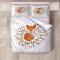 Housse de couette Renard blanc 140x200 cm - miniature