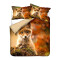 Housse de couette Renard mignon 140x200 cm 160x200 cm 200x200 cm 220x240 cm - miniature variant 1