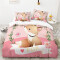 Housse de couette Renard rose 220x240 cm - miniature