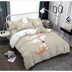 Housse de couette Renard 140x210 cm
