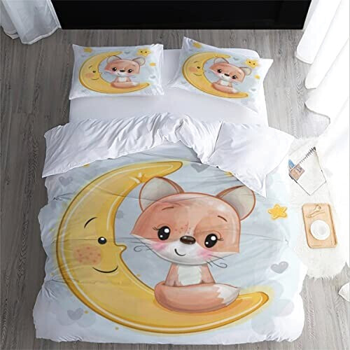 Housse de couette Renard couleur 140x200 cm 200x200 cm 220x240 cm 240x260 cm variant 0 
