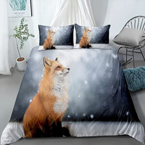 Housse de couette Renard 90x190 cm
