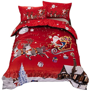 Housse de couette Renne multicolore