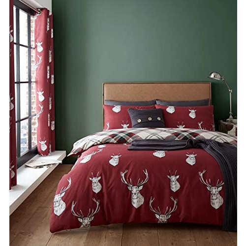 Housse de couette Renne rouge