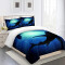 Housse de couette Requin bleu 140x200 cm - miniature