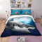 Housse de couette Requin féroce 140x200 cm 200x200 cm 220x240 cm - miniature variant 1