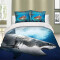 Housse de couette Requin féroce 140x200 cm 200x200 cm 220x240 cm - miniature variant 3