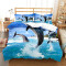 Housse de couette Requin hui 135x200 cm 200x200 cm 220x240 cm - miniature