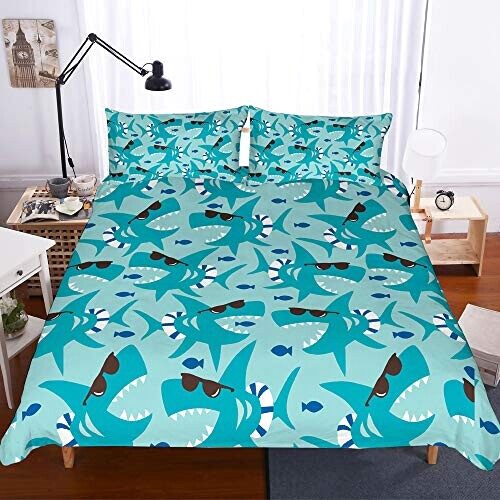 Housse de couette Requin style 200x200 cm variant 1 