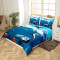 Housse de couette Requin multicolore 140x200 cm 200x200 cm 220x240 cm - miniature variant 1