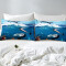 Housse de couette Requin multicolore 140x200 cm 200x200 cm 220x240 cm - miniature variant 4