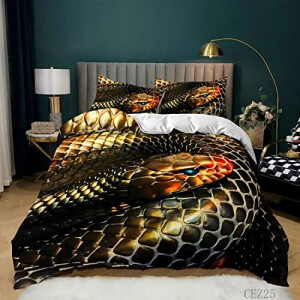 Housse de couette Serpent 160x200 cm