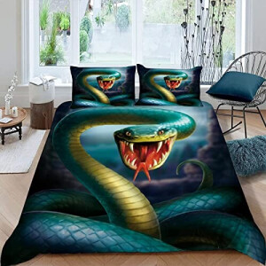 Housse de couette Serpent couleur 220x240 cm