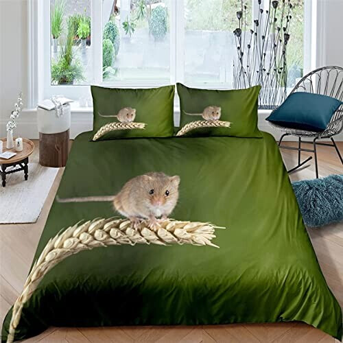 Housse de couette Souris mignonne 140x200 cm