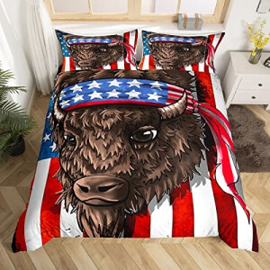 Housse de couette Taureau multicolore 140x200 cm 200x200 cm 220x240 cm 240x260 cm