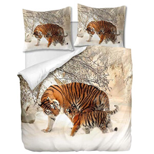 Housse de couette Tigre multi 200x200 cm