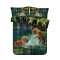 Housse de couette Tigre vert 90x190 cm 100x135 cm 120x150 cm 160x200 cm 220x240 cm - miniature