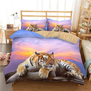Housse de couette Tigre 140x200 cm