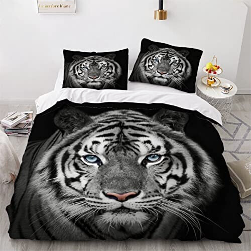Housse de couette Tigre couleur 200x200 cm variant 0 